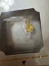 周大福鎖愿小鼻嘎荷花鎖包足金黃金吊墜(工費280)約1g F236623 曬單實(shí)拍圖