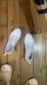 斯凱奇（Skechers）女鞋夏季時(shí)尚透氣淺口單鞋復古鞋子女低幫一腳蹬平底通勤鞋104199 薰衣草色/LAV 36.5 曬單實(shí)拍圖