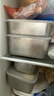 霜山304不銹鋼速凍保鮮盒食品級分裝收納盒冰箱海鮮魚(yú)蝦肉冷凍盒 曬單實(shí)拍圖