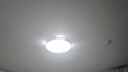 惠普精工吸頂燈led臥室現(xiàn)代簡約餐廳中山燈具圓形50cm遙控三色 曬單實(shí)拍圖