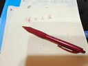 得力（deli）臻順滑按動(dòng)中性筆0.5mm子彈頭 學(xué)生辦公文具藍色6支/盒 S60-6 曬單實(shí)拍圖