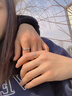 法蔻（farcoko）品牌白露與蒹葭情侶戒指一對求訂婚戒時尚飾品紀(jì)念生日禮物送女友 蒹葭與白露對戒 -【精美高檔禮盒】 曬單實(shí)拍圖