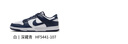 耐克男子膠底低幫運動(dòng)鞋春季板鞋平底復古NIKE DUNK LOW HF5441 107白/深藏青/白 42.5 曬單實(shí)拍圖