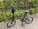 大行（DAHON）青春版P8折疊自行車(chē)20寸8速成人超輕男女式單車(chē)KAC081 消光黑 曬單實(shí)拍圖