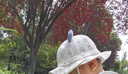 貝娜茜嬰兒帽子春秋款寶寶遮陽(yáng)帽嬰幼兒男可愛(ài)漁夫帽秋冬季新款外出加厚 曬單實(shí)拍圖
