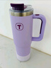 特百惠（Tupperware）大T保溫杯1.1L大容量便攜咖啡杯男女水杯子七夕情人節(jié)禮物 冰沙紫 曬單實(shí)拍圖