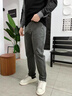 RUNNING HIGH品牌 直筒牛仔褲男潮牌服裝2025年秋冬款修身運動(dòng)小西褲男士休閑 深灰色 常規 34 曬單實(shí)拍圖