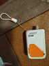 SUIDDY【3C認(rèn)證丨四合一】充電寶自帶線帶插頭器20000毫安大容量Magsafe快充移動(dòng)電源適用蘋果華為小米 2萬(wàn)毫安時(shí)【自帶線+磁吸+AC插頭】珊瑚橙 曬單實(shí)拍圖