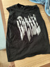 魄克字母印花背心男夏季新款美式潮牌重磅純棉無(wú)袖t恤寬松百搭上衣服 白色 M 95-115斤 曬單實(shí)拍圖