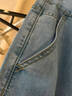 Canter Koala jeans ck牛仔褲男春秋款直筒修身薄款休閑淺藍色牛仔長褲9866 淺藍色 薄款 34 腰圍86.5建議160斤 曬單實拍圖