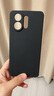 龐卡 適用OPPO K13Turbo Pro手機殼PLM110液態(tài)硅膠鏡頭全包耐磨防摔保護套超薄軟殼男女極簡(jiǎn)約純色外殼 【石墨黑】單殼 曬單實(shí)拍圖