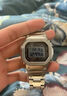 卡西歐（CASIO）手表男G-SHOCK小方銀金塊光能藍牙電波防水多功能電子日韓表禮物 吳建豪同款經(jīng)典銀塊GMW-B5000D-1 曬單實(shí)拍圖