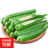 新鮮水果秋葵黃秋葵現(xiàn)摘現(xiàn)發(fā)生鮮蔬菜涼拌燒烤火鍋食材減肥瘦身 現(xiàn)摘鮮嫩秋葵（試吃裝） 500g 曬單實(shí)拍圖