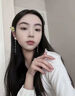 顏如飾長(cháng)款流蘇珍珠耳環(huán)女氣質(zhì)名媛顯臉瘦修飾臉型兩戴式高級感耳飾耳釘 E4102珍珠流蘇耳釘 曬單實(shí)拍圖