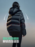 波司登（BOSIDENG）泡芙羽絨服女款短款脫卸帽新國標90絨運動(dòng)時(shí)尚百搭保暖外套 幻夜黑-自然光8633 S 160/84A 110-130斤 充絨238g 曬單實(shí)拍圖