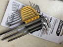 得力（deli）內六角扳手套裝六邊形六棱角扳手組合9件套裝 DL3088 曬單實(shí)拍圖