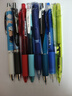 派通（Pentel）BLN105按動黑色中性筆高顏值0.5mm簽字筆商務(wù)學生速干水筆水性筆文具 天藍桿黑芯單支裝 曬單實拍圖