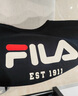 FILA 斐樂(lè )官方男女同款針織T恤2025年夏季純棉寬松休閑情侶短袖t恤 曬單實(shí)拍圖