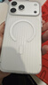 猩球衛士高級感防指紋適用Apple/蘋(píng)果iPhone17ProMax磁吸光柵瓦楞手機殼超薄行李箱條紋保護套磨砂透明殼白 曬單實(shí)拍圖