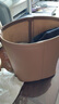 無(wú)印良品（MUJI）植物由來(lái) 托特包 挎包手提包 女包 通勤包 包包 水桶包 手拎包 棕色 小 曬單實(shí)拍圖