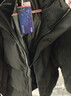 鴨鴨（YAYA）時(shí)空道宇連帽情侶羽絨服男女短款防風(fēng)保暖冬季新款韓版寬松面包服 星空黑色 2XL 【建議170-190斤】 曬單實(shí)拍圖