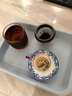 美斯尼 旅行茶具套裝便攜式茶具玻璃快客杯泡茶杯一壺二杯 同樂(lè )杯 咖啡色 曬單實(shí)拍圖