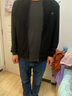 FILA 斐樂(lè )官方男士梭織外套2025夏新款商務(wù)休閑簡(jiǎn)約基礎防曬上衣 正黑色-BK L 175/96A/L 曬單實(shí)拍圖