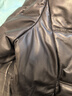 凱撒（KAISER）真皮皮衣羽絨服男秋冬新款海寧綿羊皮羽絨連帽夾克外套商務(wù)休閑款 黑色 2XL (180) 適合體重145-160斤 曬單實(shí)拍圖