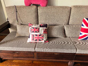 和諧家園沙發(fā) 中古風(fēng)實(shí)木沙發(fā)客廳2025新款宋氏美學(xué)小戶(hù)型布藝沙發(fā)組合 直排四人位【2+2】 曬單實(shí)拍圖