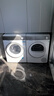西門子（SIEMENS）小晶鉆智凈版Pro 洗烘套裝 10kg滾筒全自動(dòng)洗衣機(jī)+10kg變頻熱泵烘干機(jī)  WG52H1U00W+WQ53H2001W  曬單實(shí)拍圖