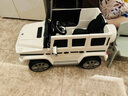 貝瑞佳（BeRica）兒童電動(dòng)車四輪汽車奔馳大G遙控小孩玩具車可坐人雙驅(qū)寶寶禮物 曬單實(shí)拍圖