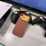 安柏?！究萍伎椢餁ぁ窟m用iphone17promax手機(jī)殼蘋果17promax新款保護(hù)套磁吸全包防摔編織同款高級感男女 【赭褐色】強(qiáng)磁吸附 |  旗艦級防摔 iPhone 17 Pro Max 曬單實拍圖