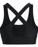 安德瑪（UNDERARMOUR）春夏女子交叉式訓(xùn)練運(yùn)動(dòng)內(nèi)衣-中強(qiáng)度1377916 黑色001 M 曬單實(shí)拍圖