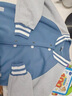 花國衫棒球服定制印logo字秋冬長袖外套工作服加絨班服diy企業(yè)長袖訂制 插肩款棒球服—紅灰拼色 2XL 曬單實(shí)拍圖