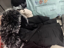 皮爾卡丹真毛派克服女冬皮草外套可拆卸兔毛內膽新款加厚反季皮草長(cháng)款 黑色(過(guò)膝) 升級毛袖 L (110-125) 曬單實(shí)拍圖