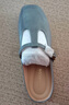 意爾康女鞋復古博肯半拖鞋時(shí)尚學(xué)院風(fēng)葫蘆頭樂(lè )福涼鞋 31080W 藍色39 曬單實(shí)拍圖
