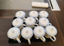 陶相惠茶杯 陶瓷杯會(huì )議杯辦公杯帶蓋10只裝青花杯子商務(wù)水杯套裝350ml 曬單實(shí)拍圖