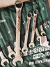 綠林（GREENER）扳手套裝工具開(kāi)口兩用修車(chē)10件套8mm-24mm家用固定呆扳手汽車(chē)修理 曬單實(shí)拍圖