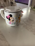 迪士尼（Disney）兒童水杯寶寶喝牛奶杯家用帶刻度耐摔不銹鋼口杯上幼兒園喝水杯子 曬單實(shí)拍圖