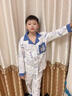男童睡衣純棉長(cháng)袖薄款春秋季太乙真人家居服青少年兒童空調套裝夏 100%棉CMG41850太乙真人 100 【8碼】建議身高93-103cm 曬單實(shí)拍圖