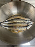 魚躍船頭秋刀魚1.2kg 去鰓去內臟 新鮮海捕 船凍鎖鮮日料燒烤海鮮魚類 秋刀魚600g*4 曬單實拍圖