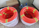 鑄固 救生圈 實(shí)心泡沫救生圈應急救援防汛緊急專(zhuān)業(yè)游泳圈 PVC救生圈 曬單實(shí)拍圖