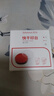 西瑪（SIMAA） φ80mm透明圓形財務(wù)快干印臺印泥 辦公用品 紅色21531 曬單實(shí)拍圖