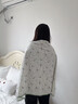 Rindu月子披肩產(chǎn)婦產(chǎn)后喂奶肩膀保暖防寒哺乳肩頸椎蓋毯空調房擋風(fēng)斗篷 熊貓派對【加長(cháng)護腰】 曬單實(shí)拍圖