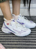 MIZUNO美津濃羽毛球鞋男女鷹爪NEO系列3代 WAVE CLAW 3代防滑耐磨運動(dòng)鞋 鷹爪CLAW 3代 白紫【25新款】 38 (240mm) 曬單實(shí)拍圖