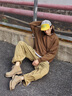 馬克華菲馬丁靴男2025新款秋季大頭鞋男鞋戶(hù)外運動(dòng)耐磨增高工裝靴男士皮靴 沙色 40 (250mm) 標準運動(dòng)尺碼 曬單實(shí)拍圖