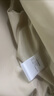 Navigare意大利小帆船女士綿羊皮衣翻領(lǐng)休閑機車(chē)外套2336703506 白 XL  曬單實(shí)拍圖