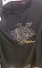柒牌【冰藻泥】圓領(lǐng)短袖T恤男夏季時(shí)尚龍紋刺繡透氣涼感上衣 曬單實(shí)拍圖