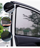 御熙汽車(chē)遮陽(yáng)簾車(chē)窗內隱私防曬隔熱遮陽(yáng)擋磁吸式側窗簾車(chē)載車(chē)用紗網(wǎng)窗 【后側窗2片】升級加密單向透視丨備注車(chē)型+年份 曬單實(shí)拍圖