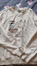 森馬（Semir）史努比系列衛(wèi)衣女卡通落肩寬松衣服個性秋設(shè)計(jì)感圖案101524116009 曬單實(shí)拍圖